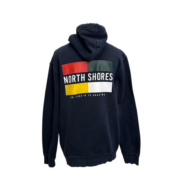 L.O.G.G. by H&M Navy North Shores Hoodie - Size Small - Picture 4 of 9